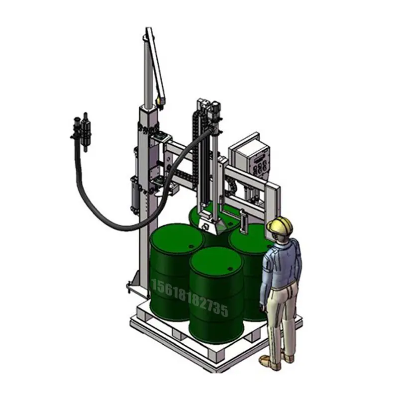 200KG擺臂式灌裝機(jī)-高精度灌裝設(shè)備-